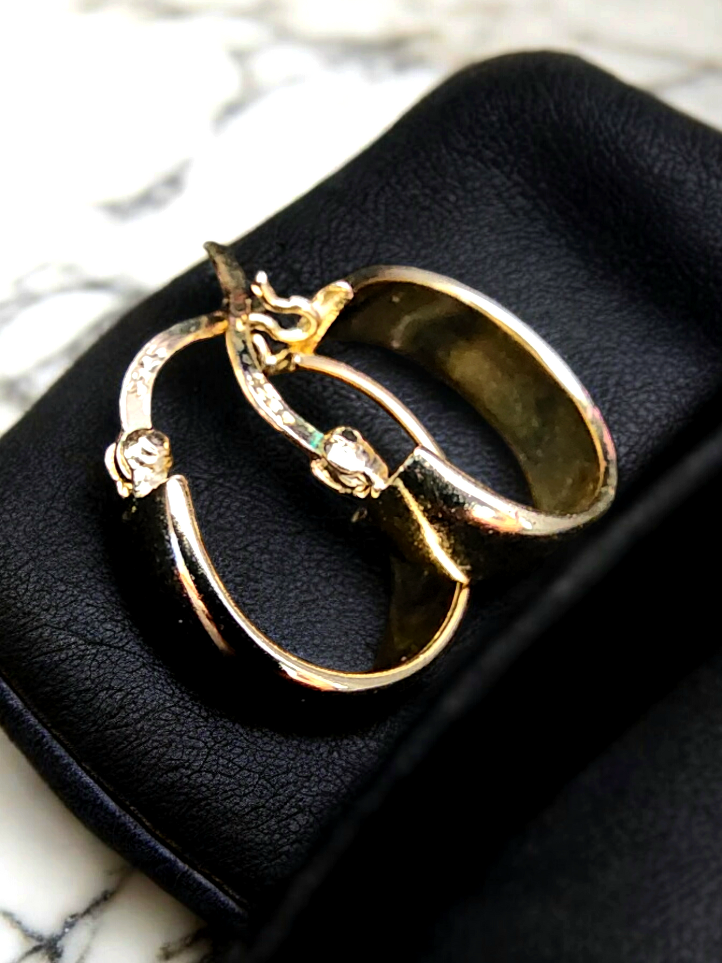 18k Gold Plated Hoops