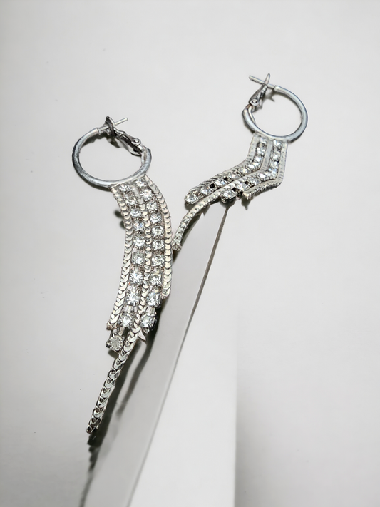 Silver Earrings Designed By Trent The Jeweler