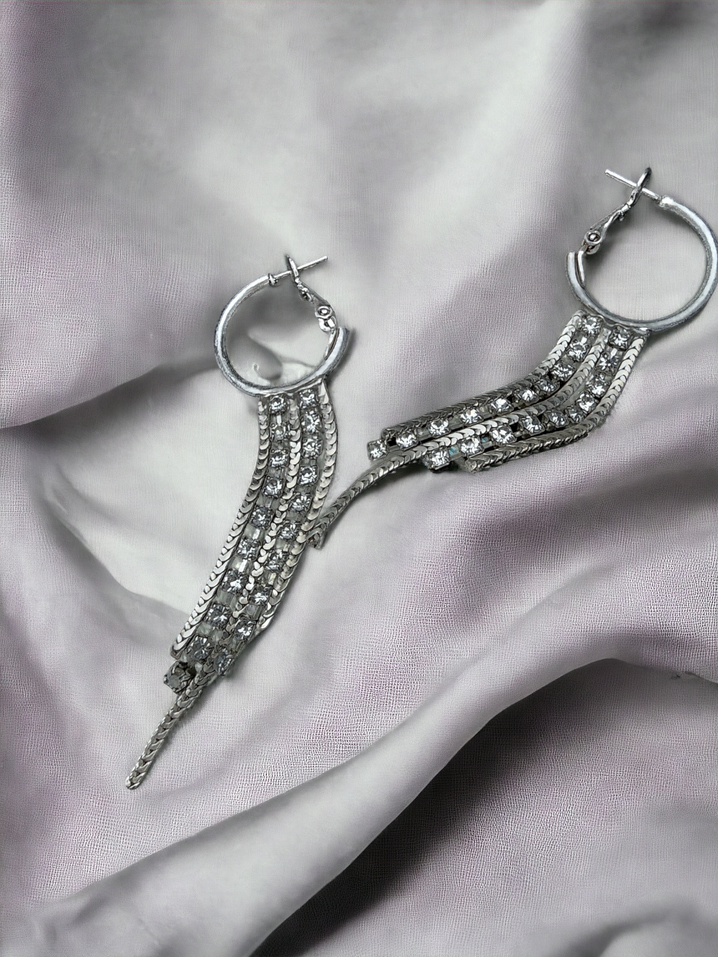 Silver Earrings Designed By Trent The Jeweler