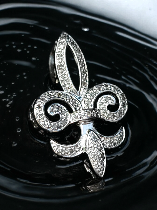 Diamond Fleur De Lis